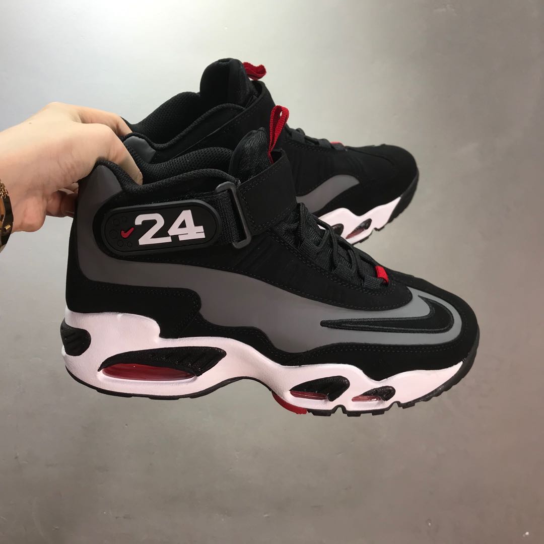 2002 Nike Air Griffey Max 1 GS Black Grey Red White